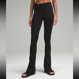 Align mini flare asymmetrical waist